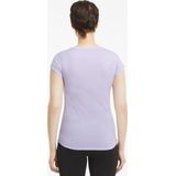PUMA - Train Favorite Heather Cat - Sportshirt - Dames - Grijs - Katoen