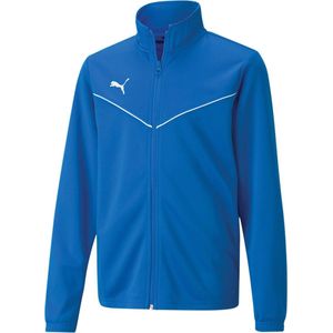Puma - teamRISE - Trainingsjack - Blauw - 100% Polyester, Puma dryCELL, Regular Fit