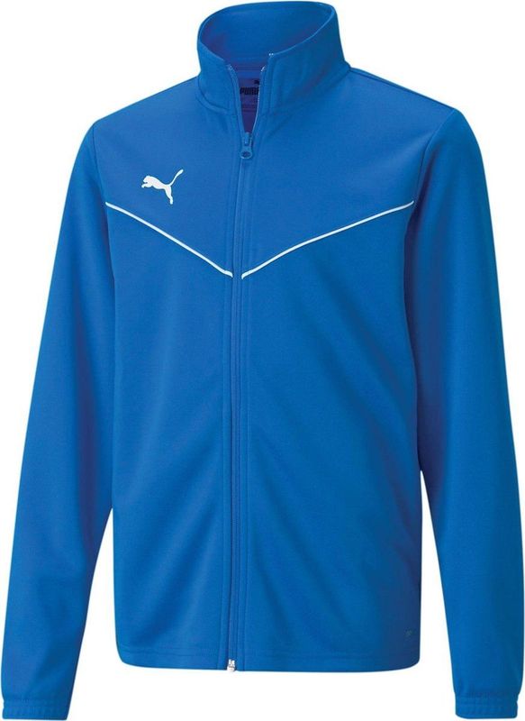 Puma - teamRISE - Trainingsjack - Blauw - 100% Polyester, Puma dryCELL, Regular Fit