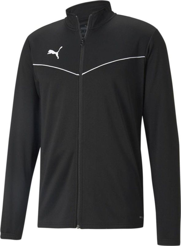 PUMA Teamrise Training Poly Jacket Trainingspak voor heren, Zwart (Puma Zwart-Puma Wit)