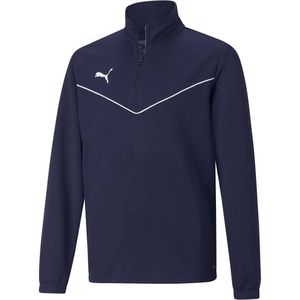 Puma - Teamrise - Ziptop - Marine - 100% Polyester, dryCELL