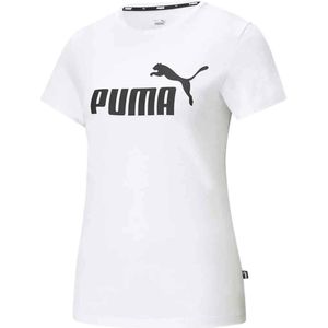 Puma - ESS Logo Tee - Wit Damessshirt