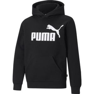 PUMA ESS Big Logo Hoodie FL B Jongens Trui - Zwart