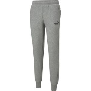 PUMA ESS Logo Pants FL cl Heren Broek - Grijs