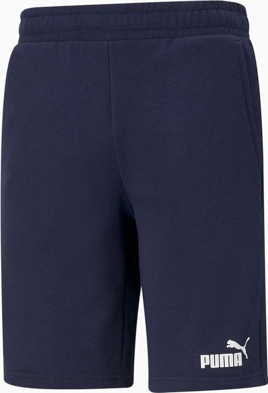 Puma - ESS Korte Broek - Peacoat - Katoen en Gerecycled Polyester