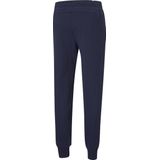PUMA ESS Logo Pants FL cl Heren Broek - Donkerblauw