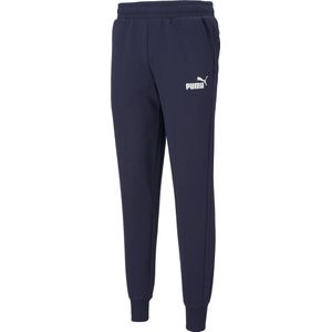 PUMA ESS Logo Pants FL cl Heren Broek - Donkerblauw