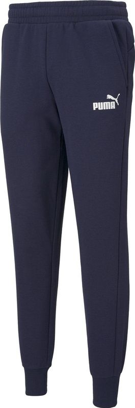 PUMA ESS Logo Pants FL cl Heren Broek - Donkerblauw