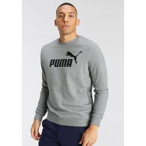 Trui PUMA Men Essentials Big Logo Crew Gray-M