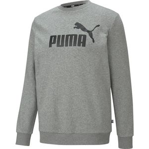 PUMA - Ess - Sportsweatshirt - Grijs Gemêleerd/Zwart