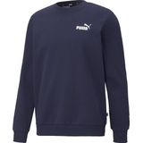 Puma - ESS Small Logo Crew - Heren Trui - Blauw - Comfortabele Sweater