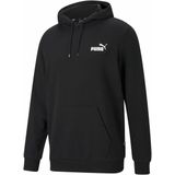 Puma - Ess Small Logo Hoodie - Zwart - Gerecycled Materiaal