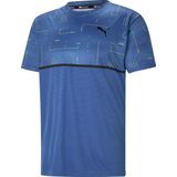 PUMA - Train Aop S/S T-shirt - Zwart - Katoen