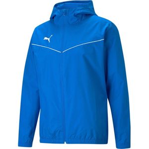 Puma - Regenjas - Zwart - Polyester - Capuchon en Ritszakken