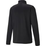 Puma - teamRISE 1/4 Zip Top - Zwart/Wit - Vest