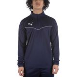 Puma Puma Teamrise 1/4 Zip Sporttrui - Mannen - blauw