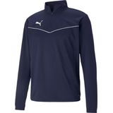 Puma Puma Teamrise 1/4 Zip Sporttrui - Mannen - blauw