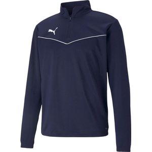 Puma Puma Teamrise 1/4 Zip Sporttrui - Mannen - blauw