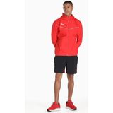 Puma - Teamrise - All Weather Jas - Electric Blue Lemonade - Waterafstotend