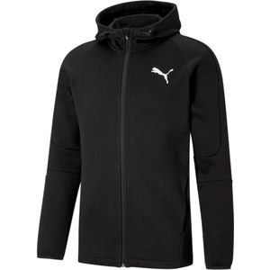 PUMA - Evostripe - Zip-up Hoodie - Zwart - Katoen