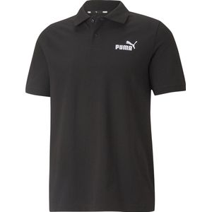 PUMA - Essentials Poloshirt - Katoen - Zwart