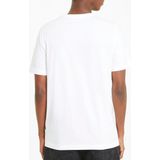 T-shirt - Effen - Jersey - Kwartmouw - Normale Pasvorm