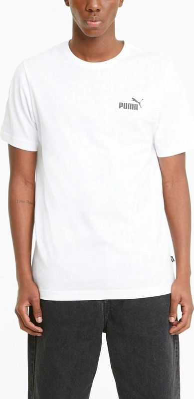 T-shirt - Effen - Jersey - Kwartmouw - Normale Pasvorm