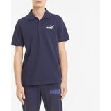 PUMA - Essentiel - Polo - Marineblauw - Katoen