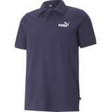 PUMA - Essentiel - Polo - Marineblauw - Katoen