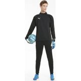 PUMA teamLIGA 1/4 Zip Top Jr Unisex sportshirt - Puma Black-Puma White