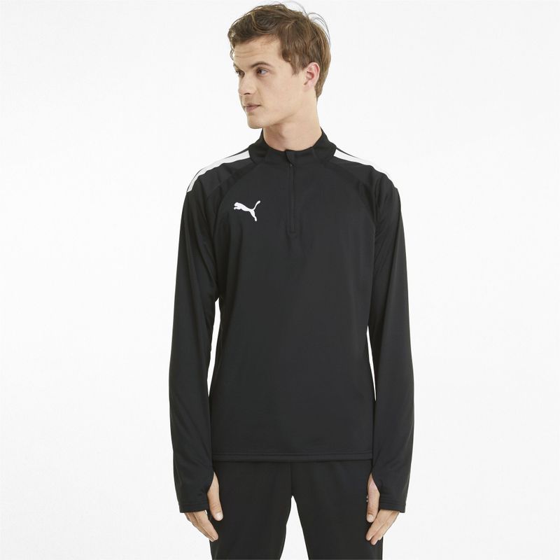 PUMA - Voetbaltop - Zwart/Wit - Gerecycled Materiaal