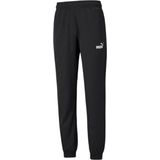Puma - Mens Woven Pants - Geweven Broek - Zwart - Hoogwaardig Materiaal