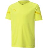 Children's t-shirt puma teamflash jersey flou yellow 128