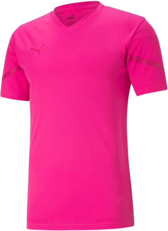 Men's t-shirt puma teamflash jersey fluo pink