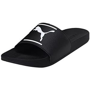PUMA Heren Leadcat FTR Comfort Slide Sandaal, zwart wit, 11 UK