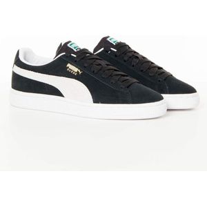 Puma Suede Classic XXI Sneakers Voor Jongens In Zwart En Wit - Maat 38