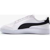 Puma - Shuffle - Sneakers - Wit - Imitatieleer - Uitneembaar Voetbed