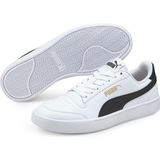 Puma - Shuffle - Sneakers - Wit - Imitatieleer - Uitneembaar Voetbed