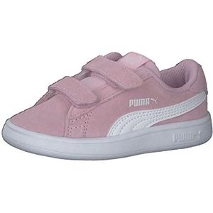 PUMA Unisex Baby Smash V2 Sd V Inf Sneaker, Roze Dame Puma Wit, 20.5 EU