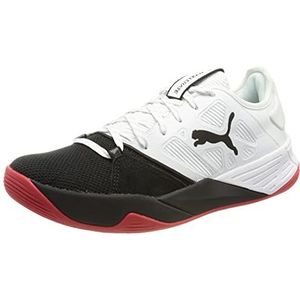 PUMA Unisex Accelerate Turbo Nitro Indoor Court schoen, wit, 7 UK