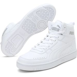 PUMA Rebound JOY Unisex Sneakers - White/Limestone - Maat 41