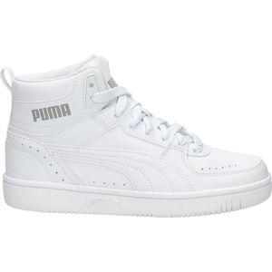 PUMA Rebound JOY Jr Unisex Sneakers - White/Limestone - Maat 37