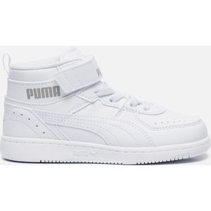 PUMA Rebound JOY AC PS Unisex Sneakers - White/Limestone - Maat 33