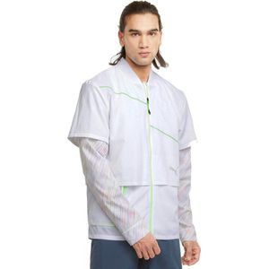 Puma Woven Utra Jacket Heren - sportjas - wit - Mannen