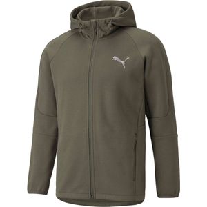 Puma - Evostripe - Hoodie - Groen - Full Zip
