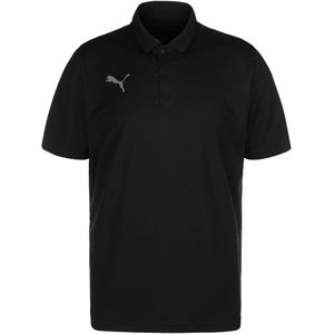 Puma - Teamliga Polo - Sportshirt - Zwart - 100% Gerecycled Polyester