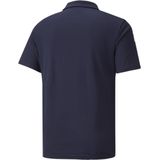 Puma - Teamliga Polo - Sportshirt - Marine - 100% Gerecycled Polyester
