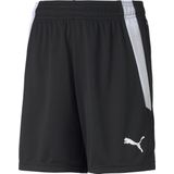PUMA teamLIGA Shorts Jr Unisex sportbroek - Puma Black-Puma White