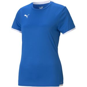 Puma Teamliga Shirt Korte Mouw Dames - Royal