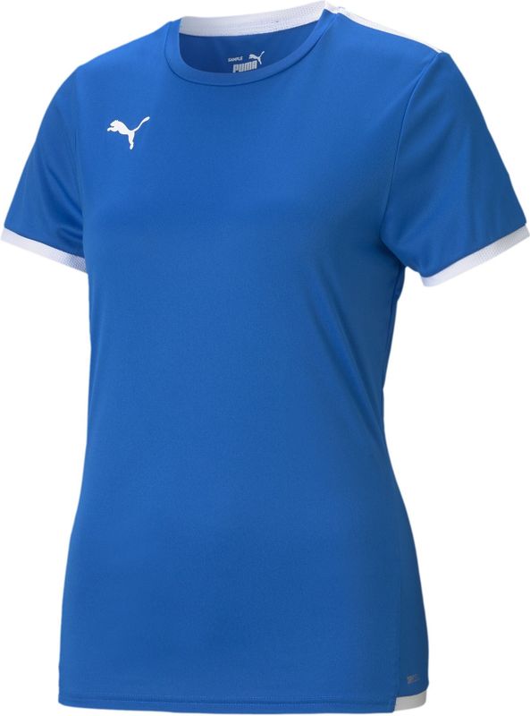 Puma Teamliga Shirt Korte Mouw Dames - Royal